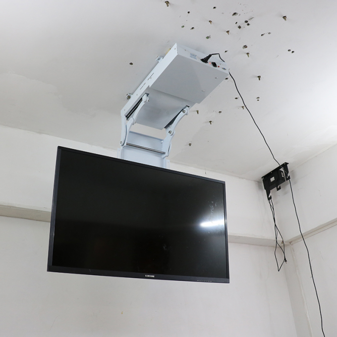 32 - 70 Inch Universal Intelligent Remote Control TV Hoisting Bracket / LCD Video Living Room Hidden Bracket