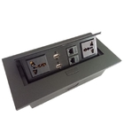 Hidden Conference Table Electrical Box Easy To Install Zinc Alloy
