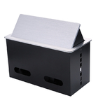 Conference Table Pop Up Box Data And Power Socket With Usb Control Box / Desk Power Outlet