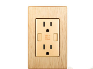 American Wall Switch Socket Six Holes With Dual USB 3.1A 2.1A 50HZ
