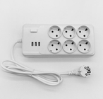 Multi - Function Plug Row Plug With USB Charging Smart Socket Switch To Insert European Socket