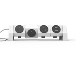 Home USB Rotary Plug Smart American Desk Mount Power Strip Creative  Multi - Function