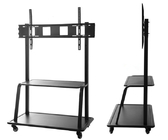 China TV Mobile Bracket Conference Room LCD Monitor Lift Floor Large Screen Display Bracket Cart factory