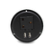 Smart British Furniture AC Black Round Power Socket Embedded Installation supplier