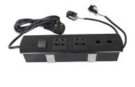 Multimedia Desk Power Outlet 1.5m Cable Long Two USB Charger Durable