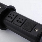 Bluetooth Audio Countertop Phone Wifi Smart Motorized Pop Up Socket For Kitchen Worktops